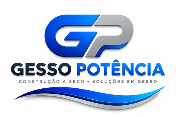 Logo Gesso Potência - Gesso e Drywall em Goiânia